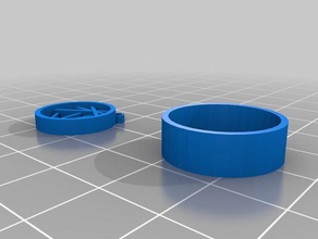 dream catcher anillo 3d impresión 3d print model - Mito3D