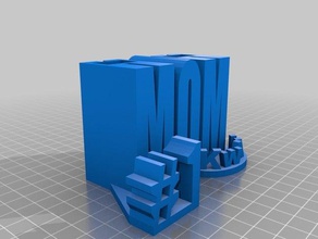 number 1 mum 3d printing 3d print model - Mito3D