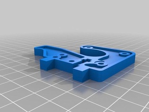 printrbot jr v2 stylized extruder pieces more come 3d printer parts plates 3d print model - Mito3D