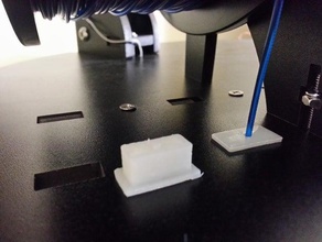 filament guide rostock max 3d printer accessories customizer nylon 3d print model - Mito3D