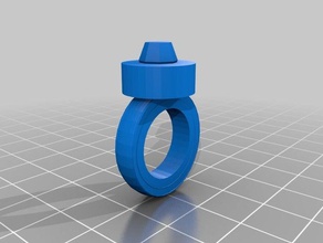 tiger woman ring 20x20mm mehr druckbare größer Ringe Schmuck 3d print model - Mito3D