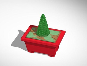 bonsai albero di pino modello mobili 3d print model - Mito3D