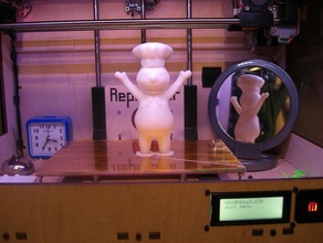 doughboy creatures advertising pilsbury 3d print model - Mito3D