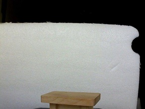 wood table art makerbotdigitizer scan 3d print model - Mito3D