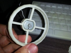 little dc eletric motor fan engineering 3d print model - Mito3D