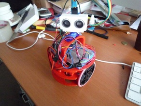 pieterbot yes there many out robotics arduino openscad rotbot servo 3d print model - Mito3D