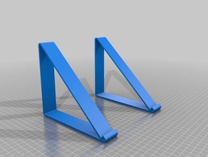 macbook air stand imprimé acrylique courbé pour pc portable titulaire openscad paramétrique de support mac book ordinateur 3d print model - Mito3D