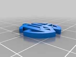 j&e monogram pendant jewelry customized 3d print model - Mito3D