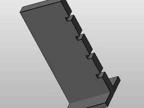 simple temp bloque 3d la impresión pruebas 3d print model - Mito3D