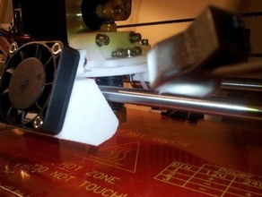 ventilador 3d de la impresora partes 3d print model - Mito3D