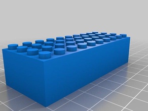 özel lego tuğla benim inşaat oyuncaklar 3d print model - Mito3D