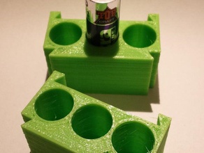 modular battery box aa size household supplies 3d print model - Mito3D