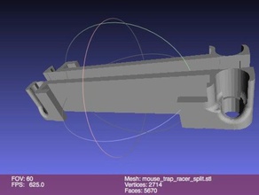 fare yarışı araba split tuzak diğer buhar kök 3d print model - Mito3D