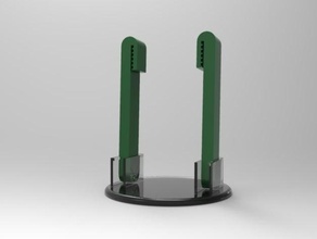 ziplock baggie holder opener kitchen dining 3d print model - Mito3D
