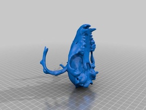 logo raccoon animais 3d print model - Mito3D