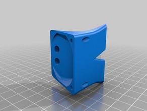 active cooling fan duct bukobot duo 3d printer accessories deezmaker 3d print model - Mito3D