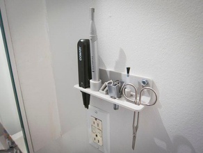 nez, tondeuse pour poils rack la salle de bains fête des pères 3d print model - Mito3D