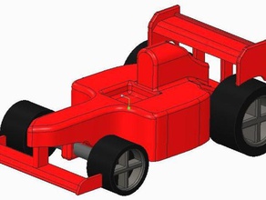 f1 tipo de carro brinquedo jogo acessórios 3d print model - Mito3D