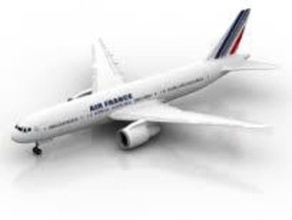 air france airplane 3d printing can help learn airplanes 3d print model - Mito3D