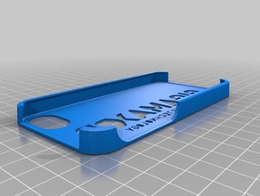 gigamax3d il caso di iphone 5 accessori personalizzato 3d print model - Mito3D