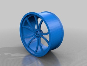 cerchio lega cerchi in veicoli 3d print model - Mito3D