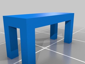 table model furniture is3 mrh3 nyupoly useless 3d print model - Mito3D
