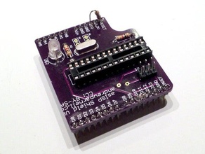 arduino isp shield v01 electronics avr 3d print model - Mito3D