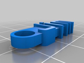 jim keychain organization customized 3d print model - Mito3D