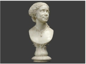 bust mary seacole scans replicas 123d catch captured crimean war getty center mother museum scan through scanner woman women history 3d print model - Mito3D