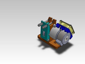 wildbills pg35l extrudeuse à entraînement direct v11 3d de l'imprimante extrudeuses l'extrémité froide modèle moteur paramétrique prusa solidworks 3d print model - Mito3D