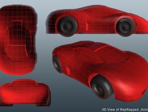reprap aksiyon araba diğer 3d modeli fave stl oyuncak tekerlekli araç 3d print model - Mito3D