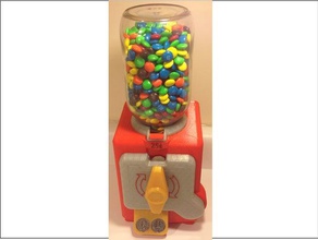remixed vending machine kitchen dining candy coin gumball supportless 3d print model - Mito3D