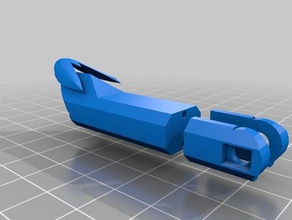 meu personalizados soquete dica personalizado parcial dedo de substituição partes 3d print model - Mito3D