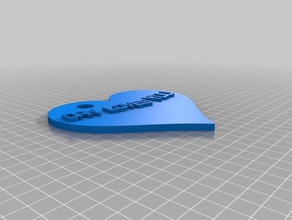 mom keychains customized 3d print model - Mito3D