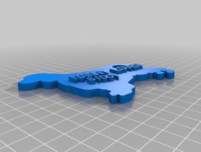 siddy llaveros personalizado 3d print model - Mito3D