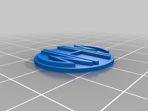 il mio personalizzata monogram pendant gioielli 3d print model - Mito3D