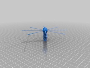 jelly fish animals customized 3d print model - Mito3D