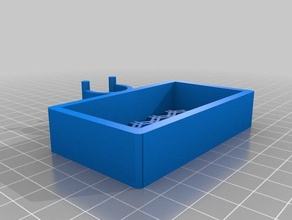 mon personnalisés douche traybathroom accessoire 3d print model - Mito3D