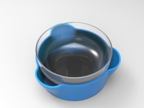 double bowl kitchen dining 3d print model - Mito3D