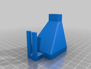 fan duct reprappro mendel 3d printer accessories 3d print model - Mito3D