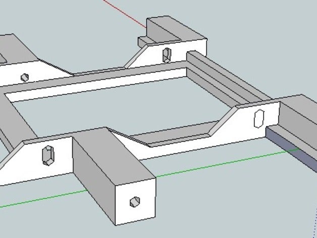 hdd 25 525 adaptador computador ssd 3D print model - Mito3D