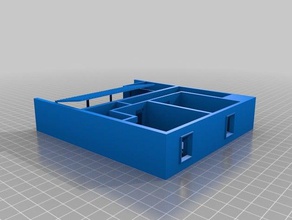 la casa de maison des bâtiments structures 3d print model - Mito3D