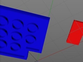 lego flats normal rex squares plus some shapes toys games 3d print model - Mito3D