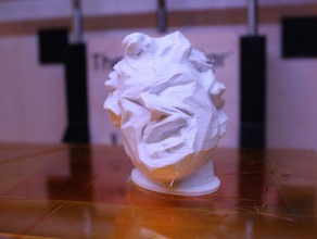Kopf, audio-glitch sml base Skulpturen erfüllt plummer-fernandez 3d print model - Mito3D
