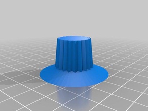 rotary encoder knob replacement parts customized 3d print model - Mito3D