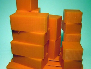 caixas de paletes esculturas 3d print model - Mito3D