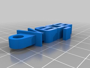 llavero vega2 organization customized 3d print model - Mito3D