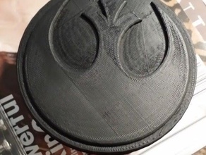 rebel alliance coasterdecal other 3d print model - Mito3D