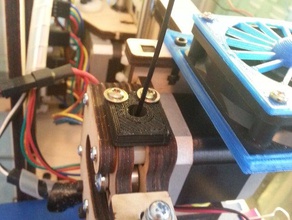 filamento guia printrbot simples de inverno 2013 do modelo 3d a impressora partes 3d print model - Mito3D