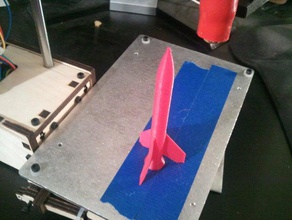 foguete pouco veículos estes modelo brinquedo 3d print model - Mito3D
